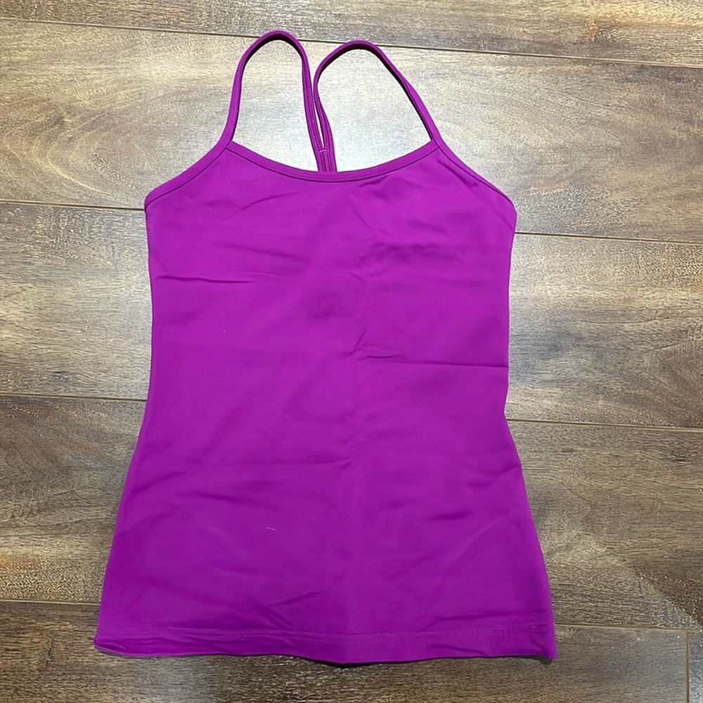 Lululemon Power Y Tank - “Moonlit Magenta” Pink/Purple 6